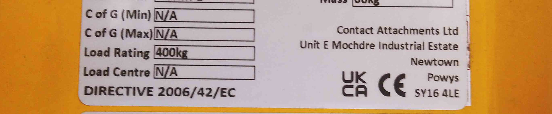 UKCA Mark on Skips