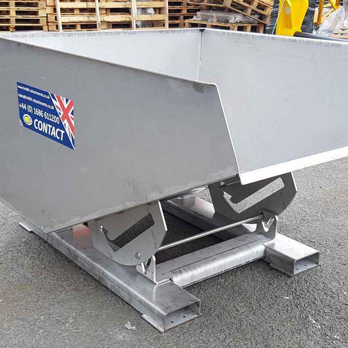 Stainless Steel Forklift Skip
