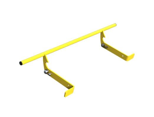 Forklift skip replacement tipping handle