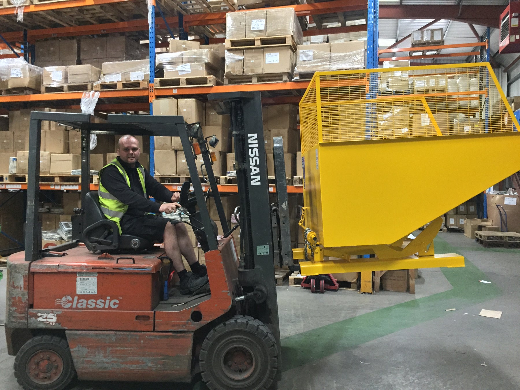 Safety Checks Needed Before Using A Forklift Tipping Skip